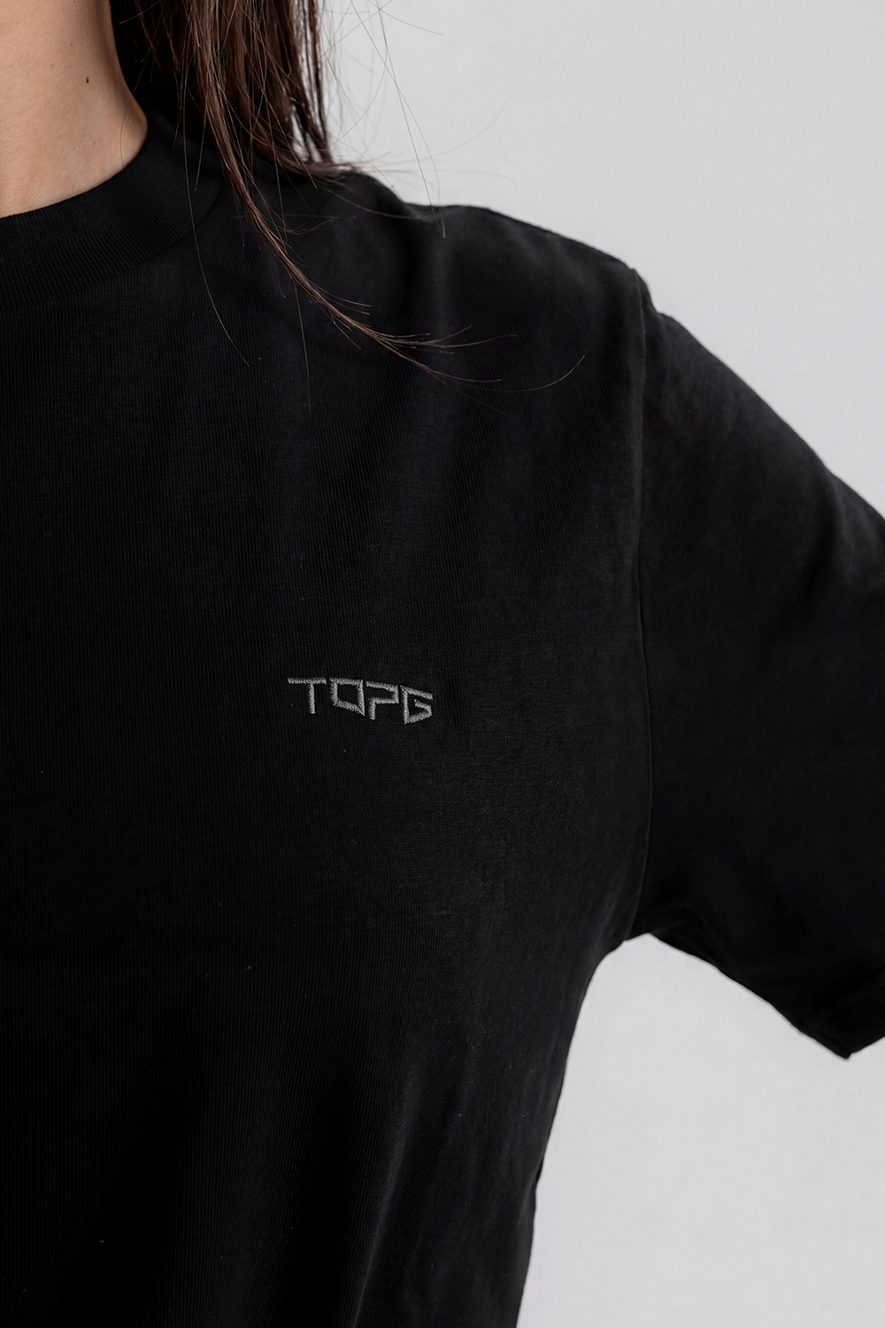Balance Faded Tee Black