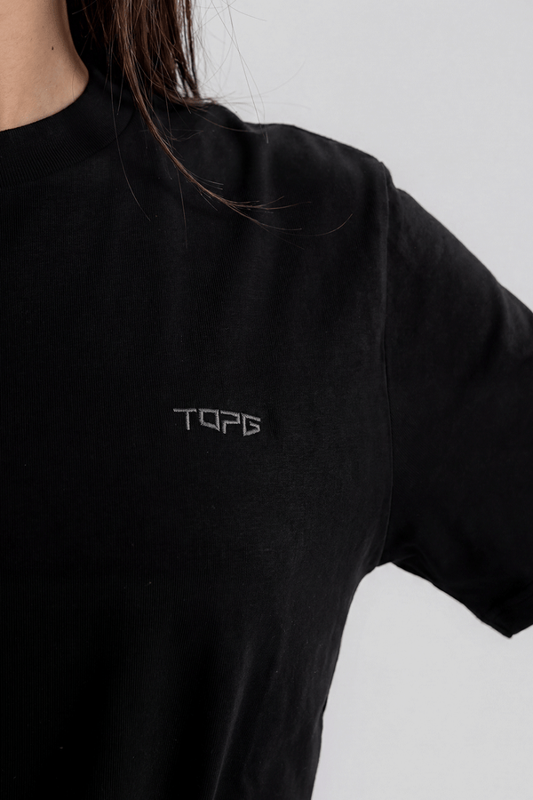 Balance Faded Tee Black