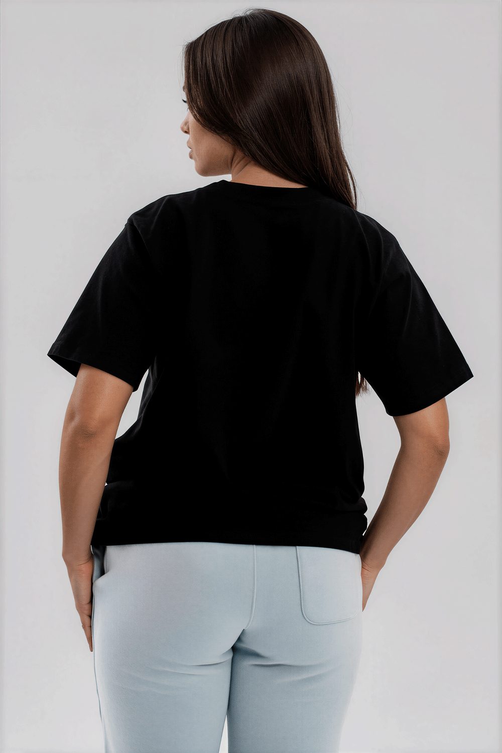 Balance Faded Tee Black