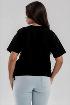 Balance Faded Tee Black