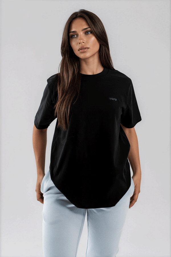 Balance Faded Tee Black