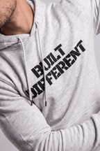 Built Different Hoodie Grey