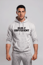 Built Different Hoodie Grey