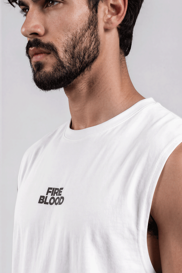 FIREBLOOD Vest White