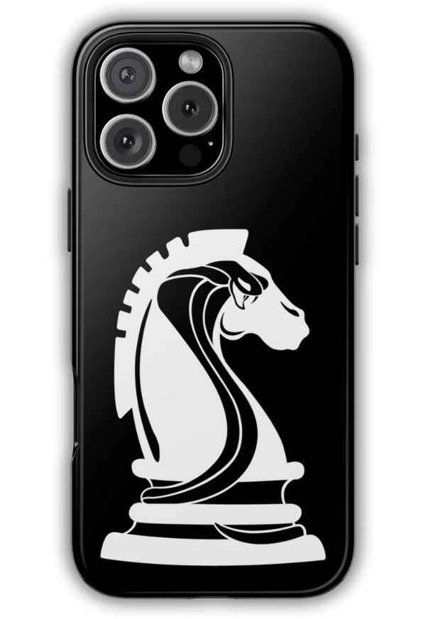 The Knight Shell front view Top G phone case