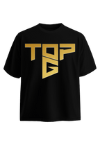 Cobra Shield Tee Black Gold back view Top G men's t shirt