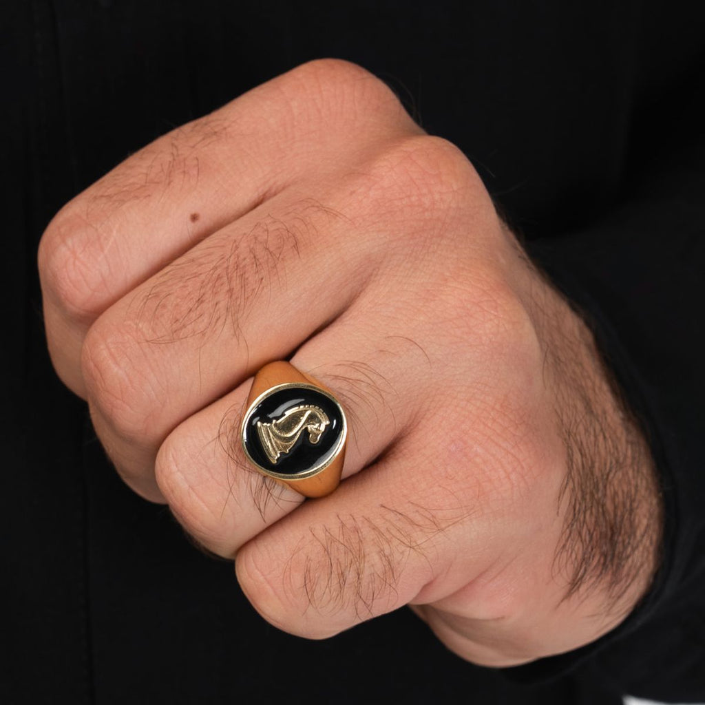 Tate Signature Ring lifestyle Top G ring