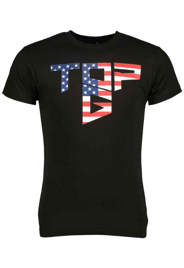 Top Tee USA Edition back view Top G men's t shirt