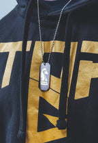 Together We Fight Blackout detail Top G necklace