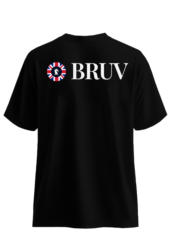 BRUV Tee back view Top G men's t shirt