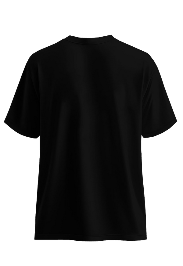 Top Tee Black and Gold back view Top G men's t shirt