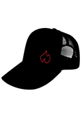 FIREBLOOD CAP front view Fireblood cap