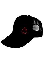 FIREBLOOD CAP front view Fireblood cap