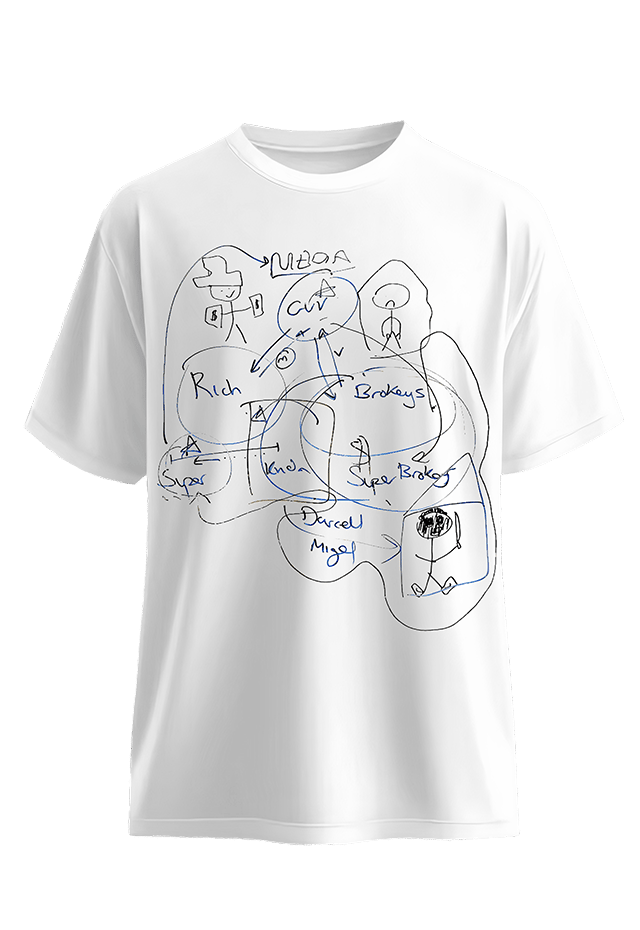 Cheat Code front view Top G men's t shirt