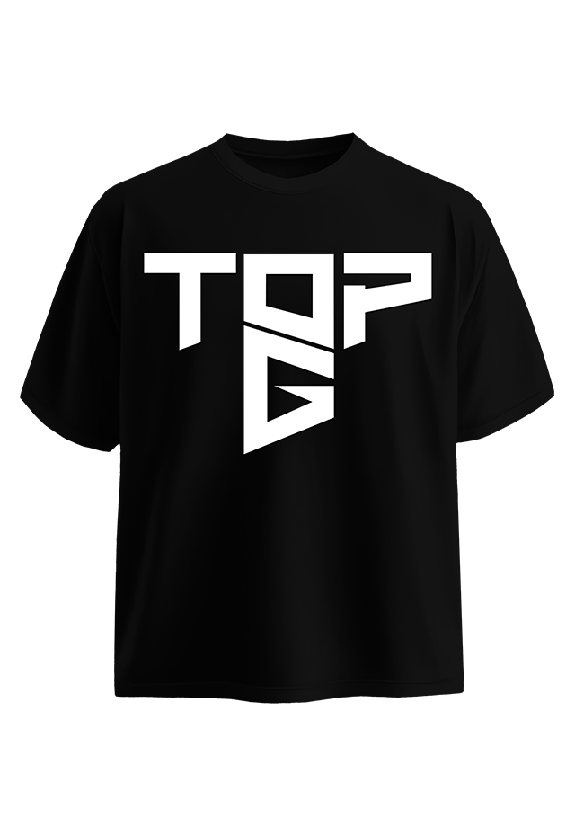 Cobra Shield Tee Black White detail Top G men's t shirt