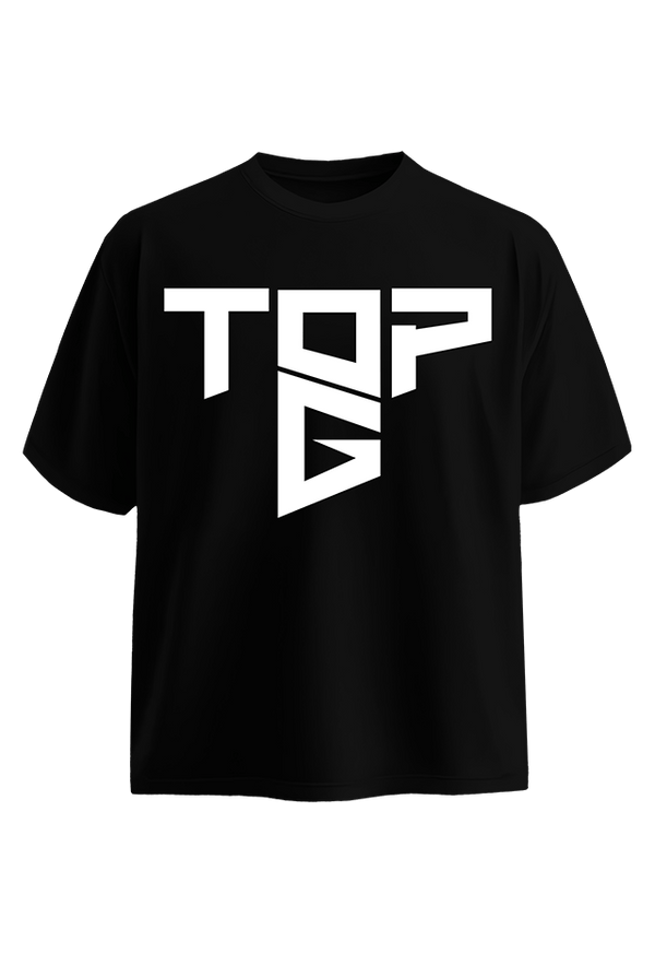 Cobra Shield Tee Black White detail Top G men's t shirt