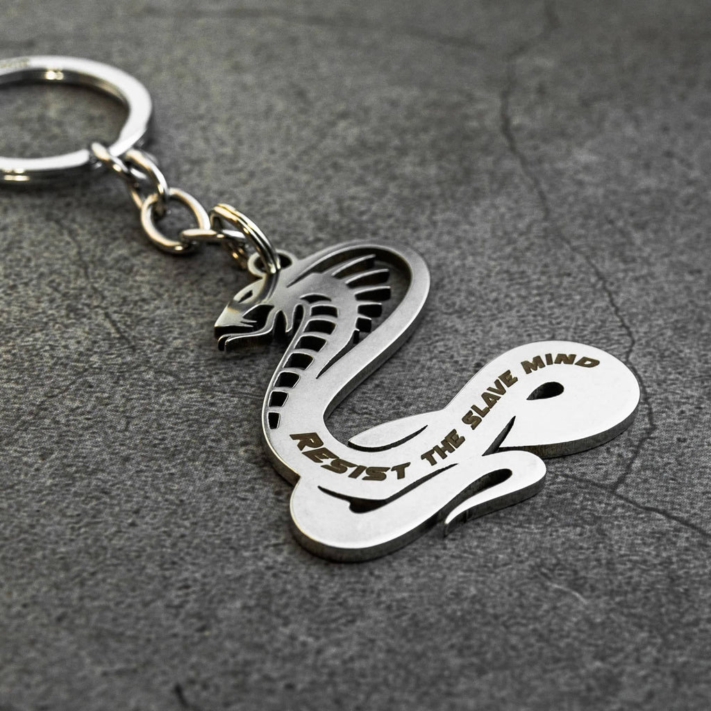 Don't lose your keys back view Top G keychain