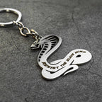 Don't lose your keys back view Top G keychain