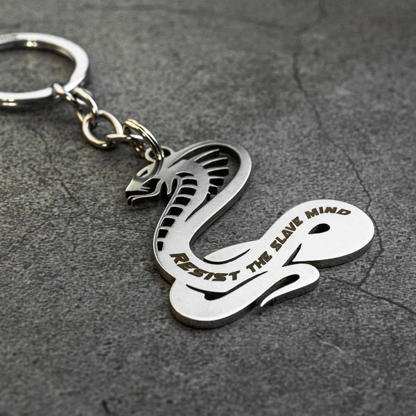 Don't lose your keys back view Top G keychain