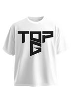 Cobra Shield Tee White Black detail Top G men's t shirt