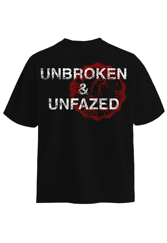 Embrace Fear White detail Top G men's t shirt