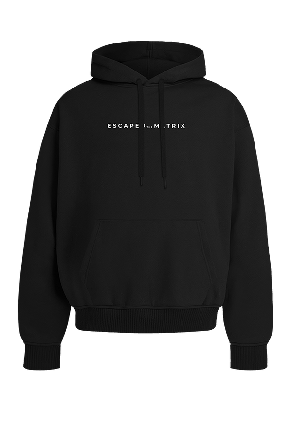 Escaped the Matrix Hoodie front view Top G men's hoodie