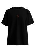 FIREBLOOD Active Tee Black back view Fireblood men's t shirt