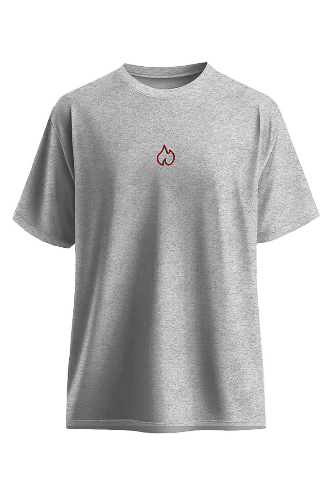 FIREBLOOD Active Tee Grey lifestyle Fireblood men's t shirt