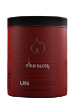 Fireblood one off 2 tubs back view Fireblood daily supplement