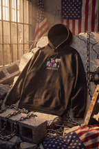 Free The Tates Hoodie Black