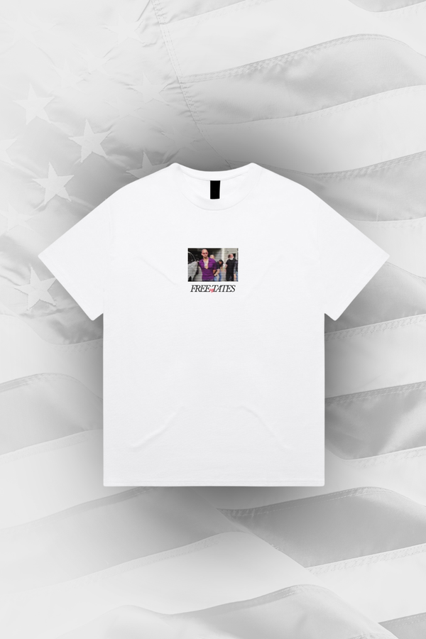 Free The Tates Tee White