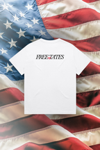 Free The Tates Tee White