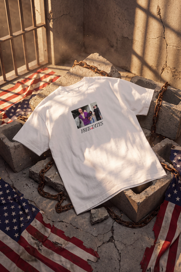 Free The Tates Tee White