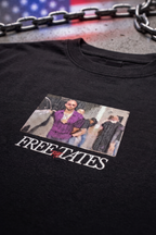 Free The Tates Tee Black