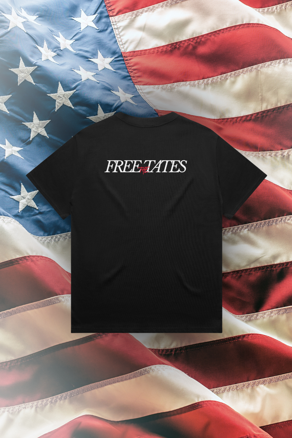 Free The Tates Tee Black