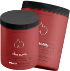 Fireblood Double Subscription back view Fireblood daily supplement