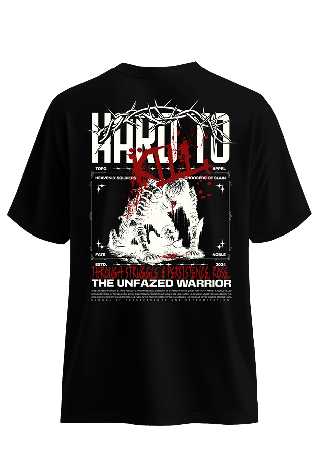 Hard to Kill Tee front view Top G men's t shirt