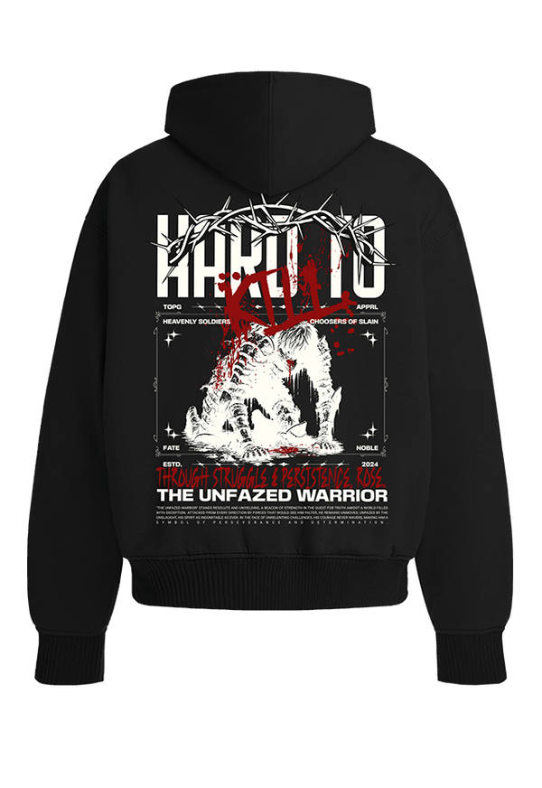 Hard to Kill front view Top G men's hoodie
