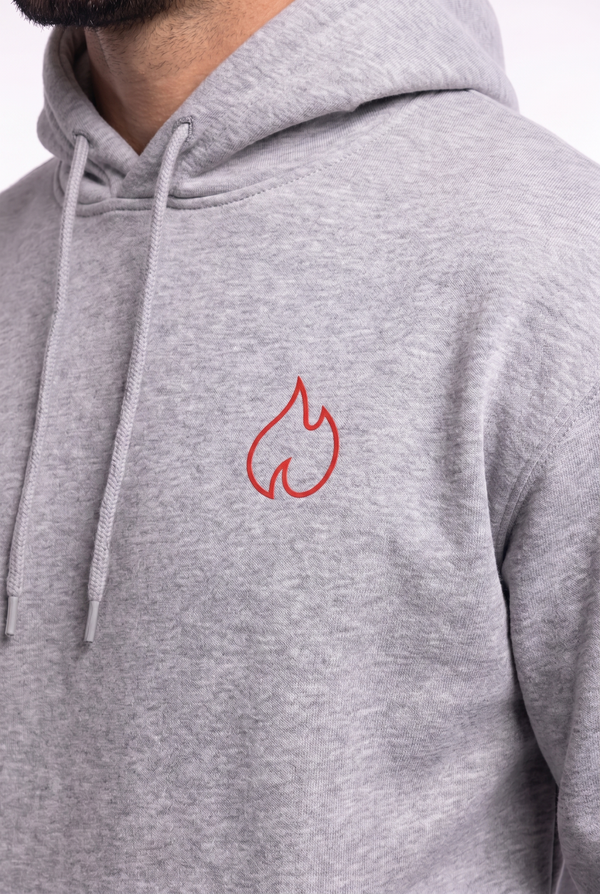FIREBLOOD Hoodie Grey
