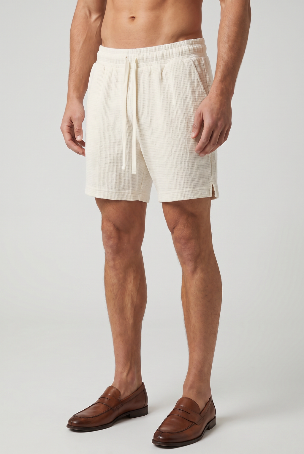 Bahamas Textured Short Cream