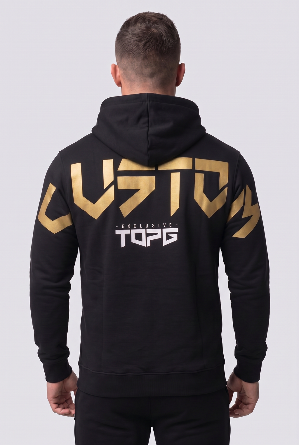 Custom Cobra Shield Hoodie - Black
