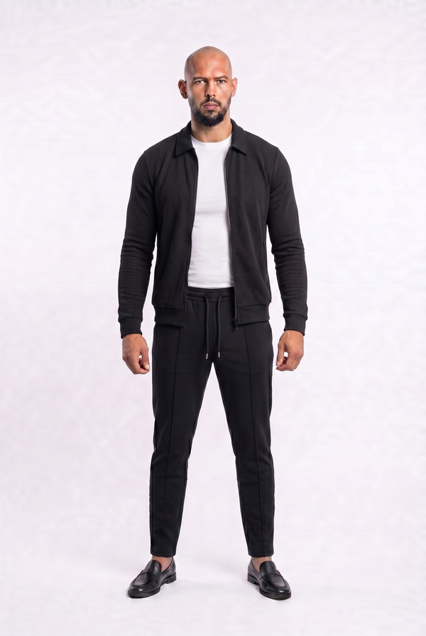Tate Tracksuit Jacket Black