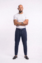 Cobra Pants Navy Blue