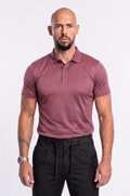 Apex Slim Fit Polo Light Burgundy