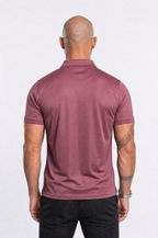 Apex Slim Fit Polo Light Burgundy