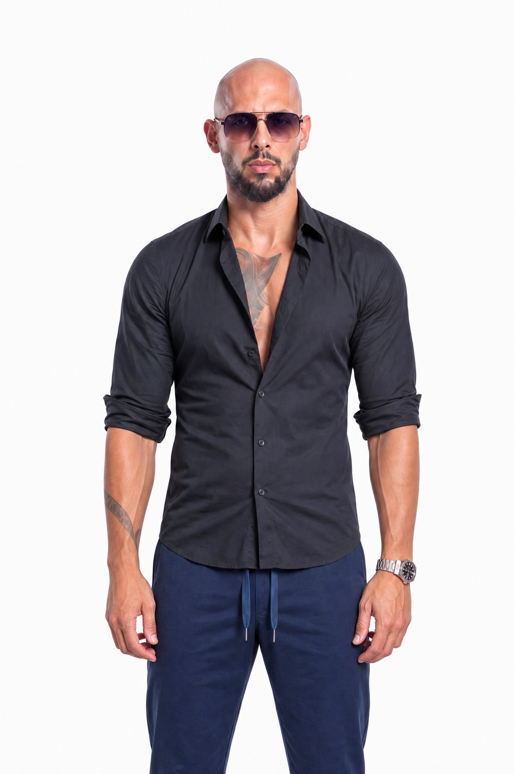 Top Striker Shirt Black