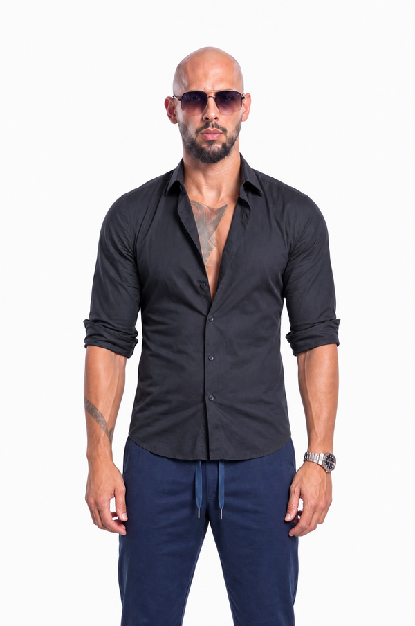 Top Striker Shirt Black