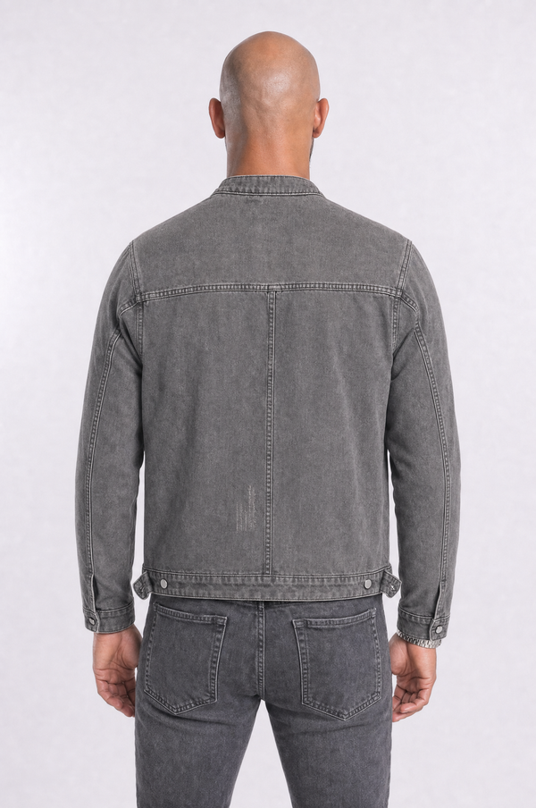 T8 Jean Jacket Grey