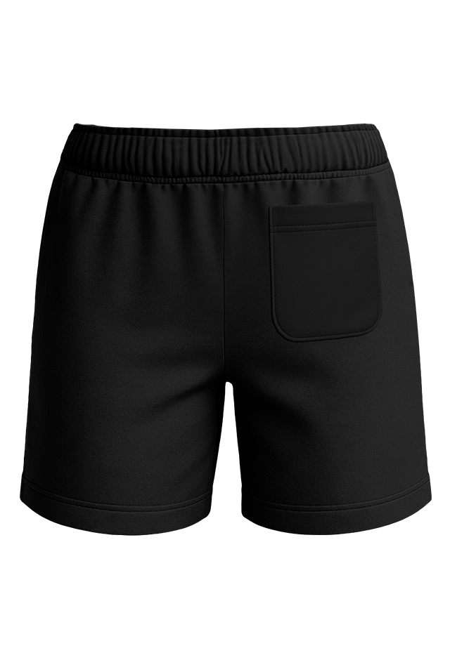 Legacy Shorts Black back view Top G men's shorts