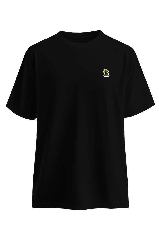 Legacy Tee Black front view Top G men's t shirt